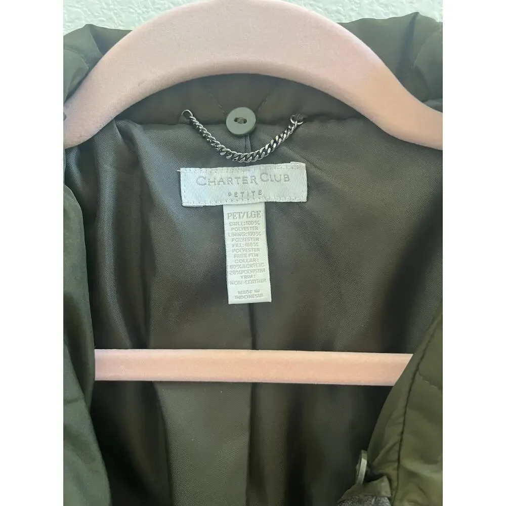 Charter Club Petite‎ Quilted Jacket - Picture 4 of 4